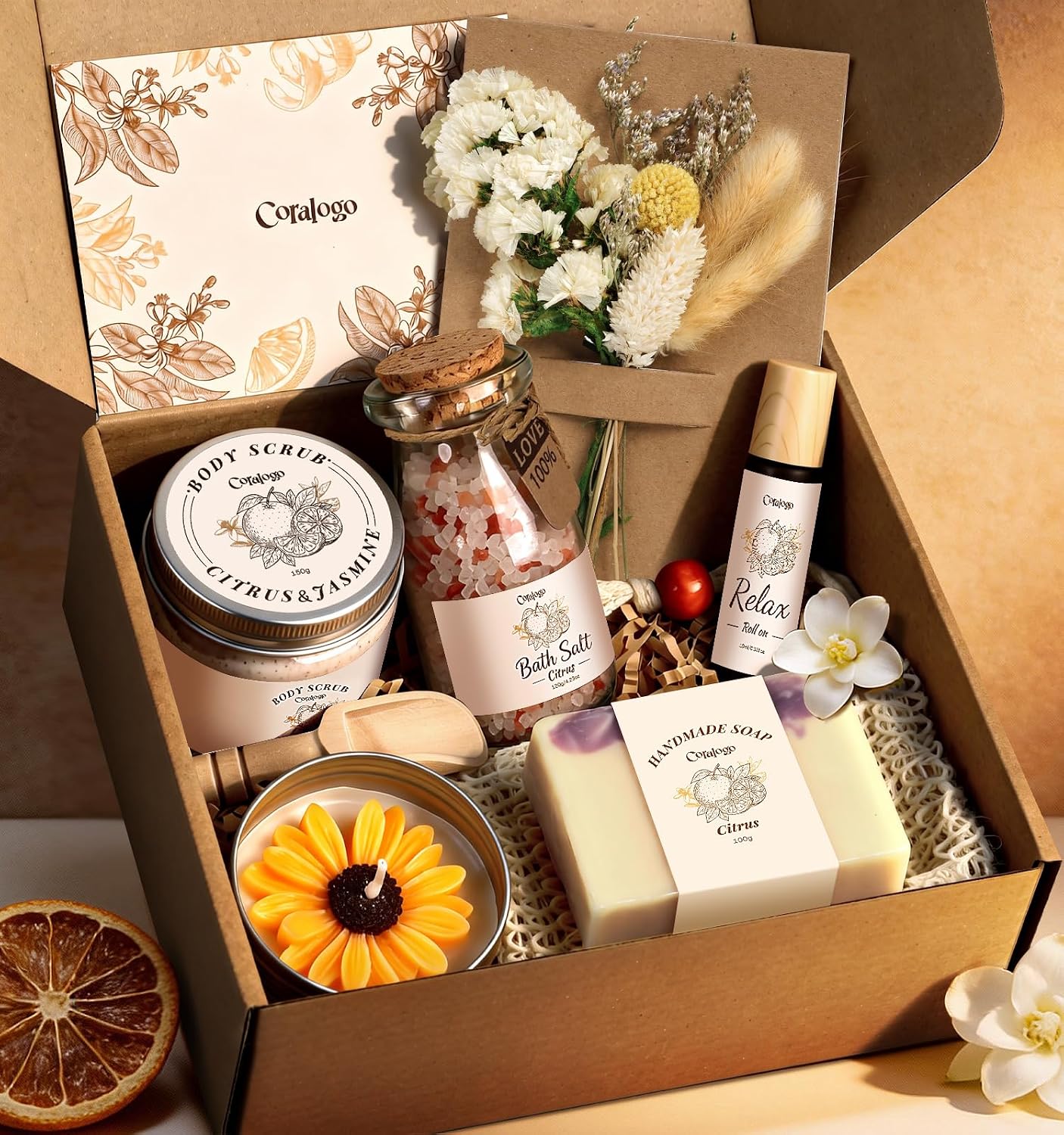 Coralogo Citrus Spa Box
