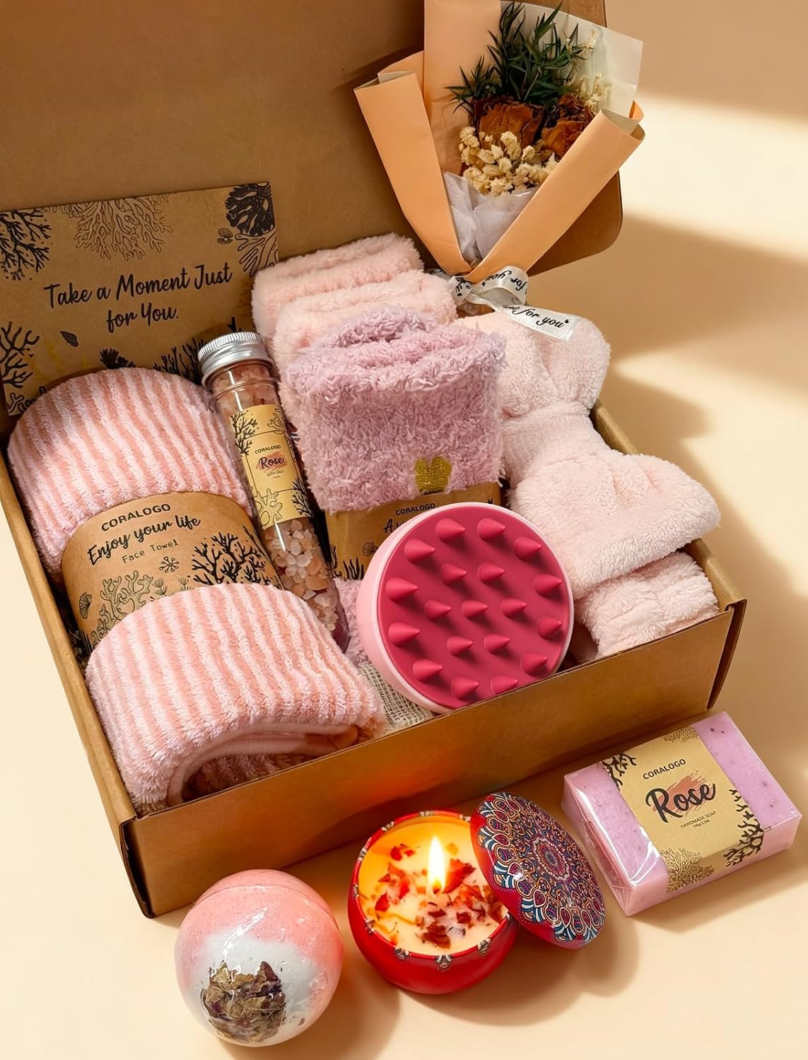 Coralogo Rose Spa Gift Set