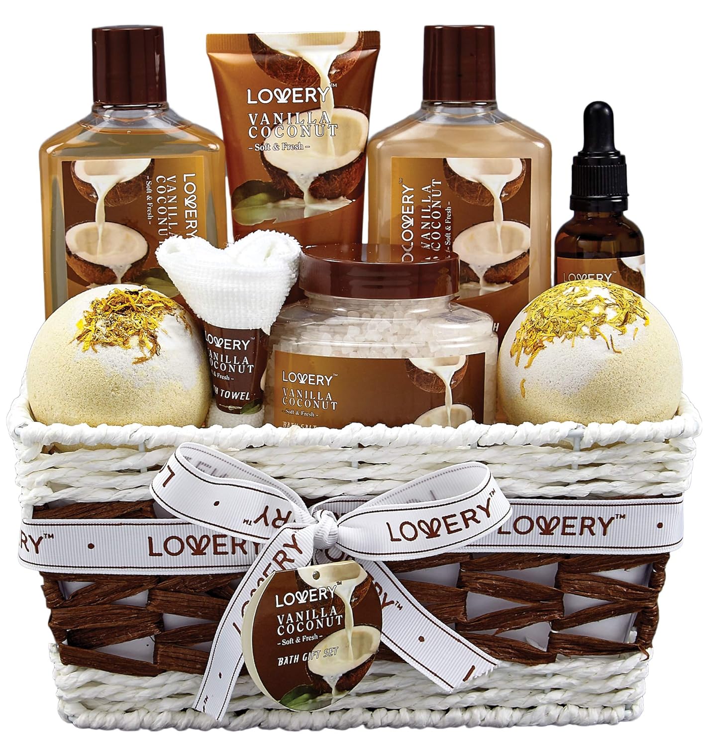 Lovery Vanilla Coconut Gift Set